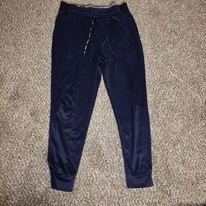 Spyder Active Pants Mens Large Blue Jogger Athletic Training Elastic Gym Waist